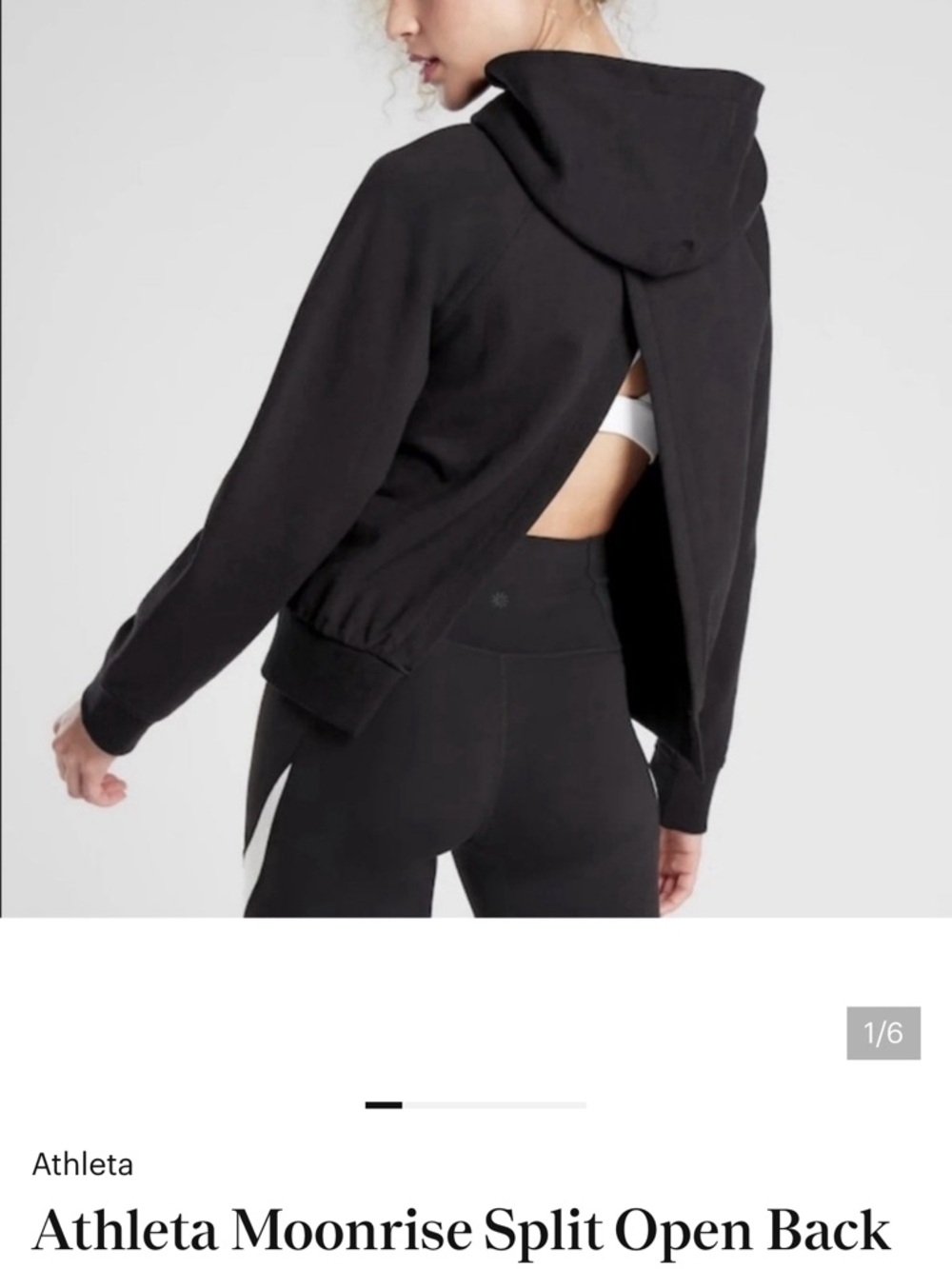 Athleta Light Gray women’s Hoodie